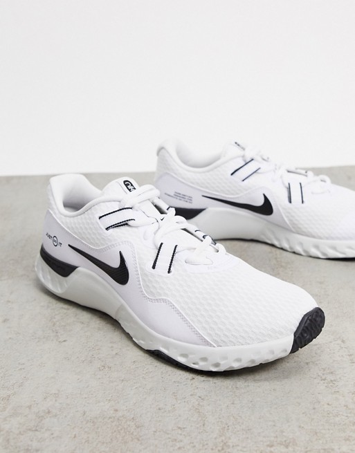 Nike Training Renew Retaliation trainers in white