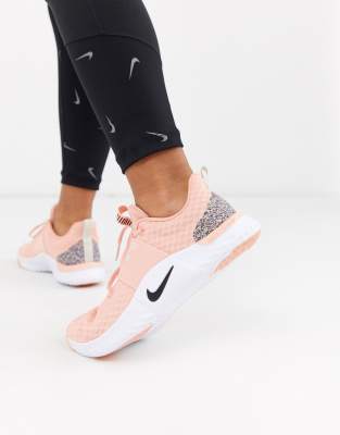 pink glitter nike trainers