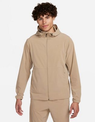 Nike Training Repel Unlimited packable jacket in khaki