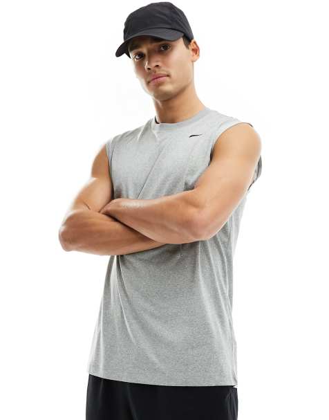 Nike Training - Reset - Dri-FIT - Tanktop in grijs - view 1