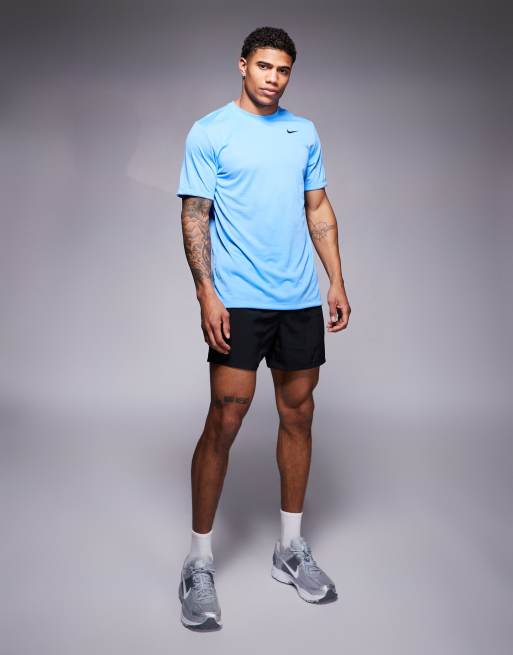 Nike Training Reset t-shirt in light blue | ASOS