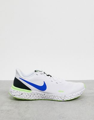 Nike Training Revolution 5 in white and 