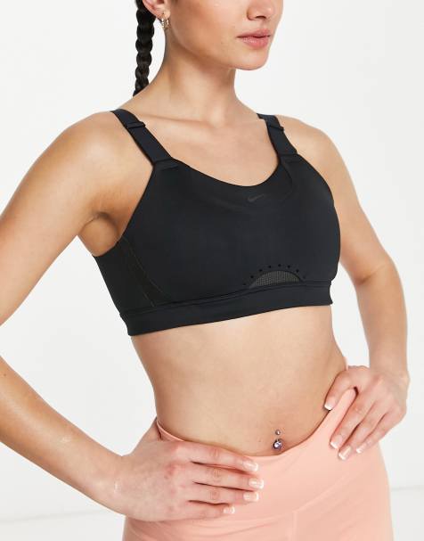 Nike Training Rival high support sports bra in black - view 1