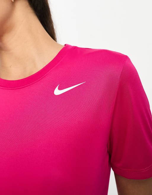 Nike Training RLGD Dri Fit t shirt in pink