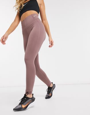 nike air mauve leggings