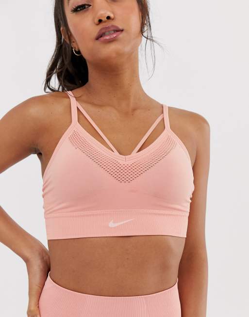 Nike training sale seamless bra