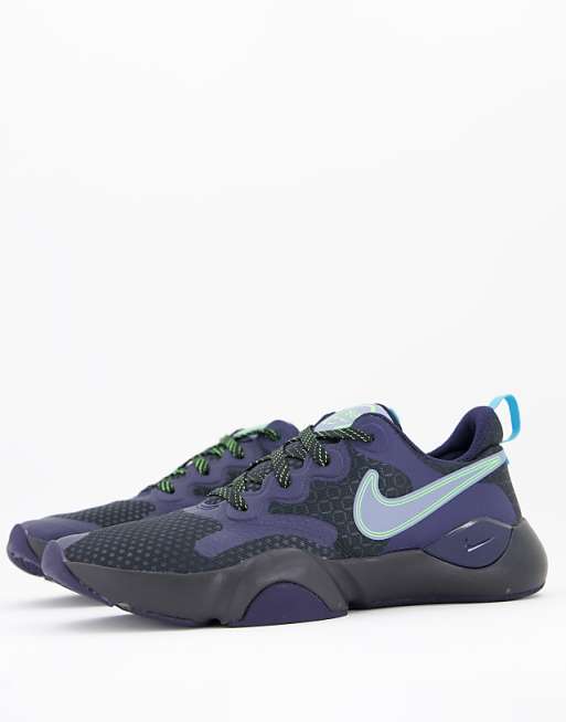 Nike Training SpeedRep trainers in black and green | ASOS