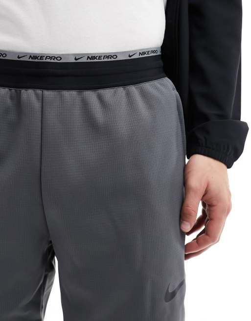 Nike pro best sale shorts under sweatpants