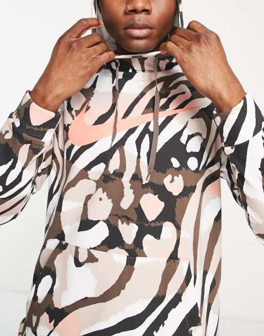 Nike animal print hoodie online