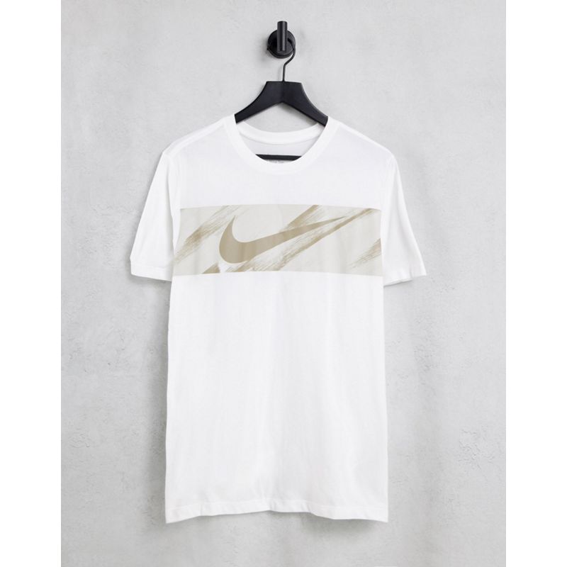 ccY6f Uomo Nike Training - Sport Clash - T-shirt bianca con grafica