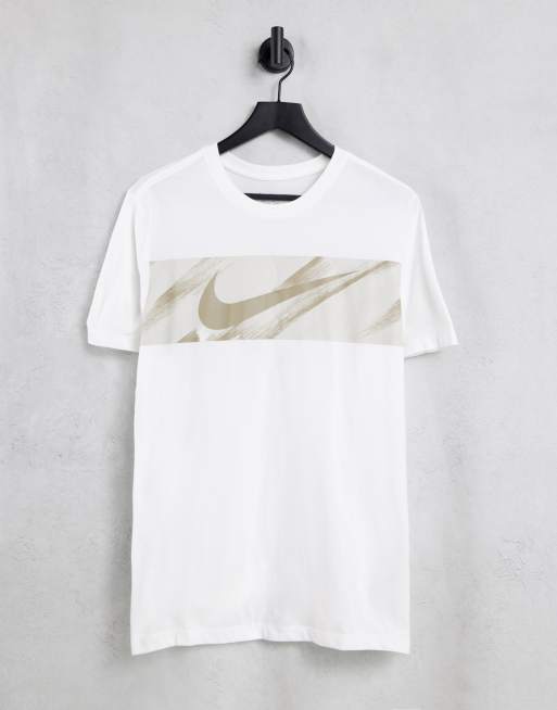 Nike Training – Sport Clash – T-Shirt mit Grafikprint in Weiß
