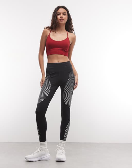 Nike Training Sports Bra in red, 2 of 4