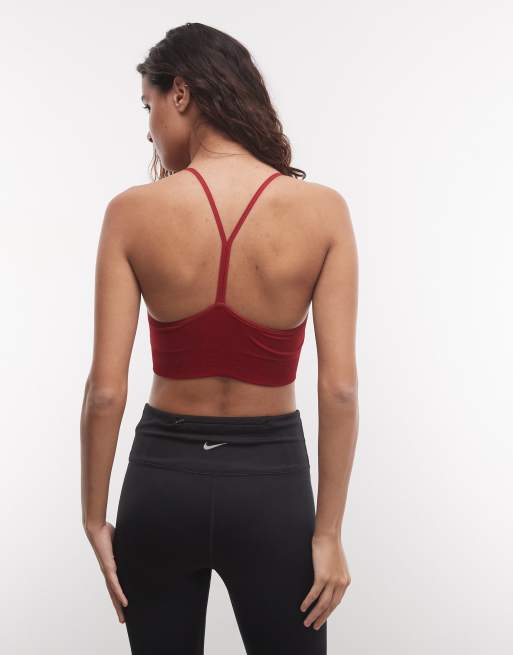 Nike Training Sports Bra in red, 4 of 4