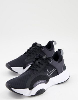 Nike Training Superrep Go 2 Revival sneakers in black/white
