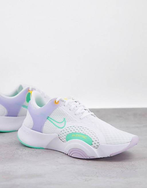 Nike Training SuperRep Go 2 trainers in white | ASOS