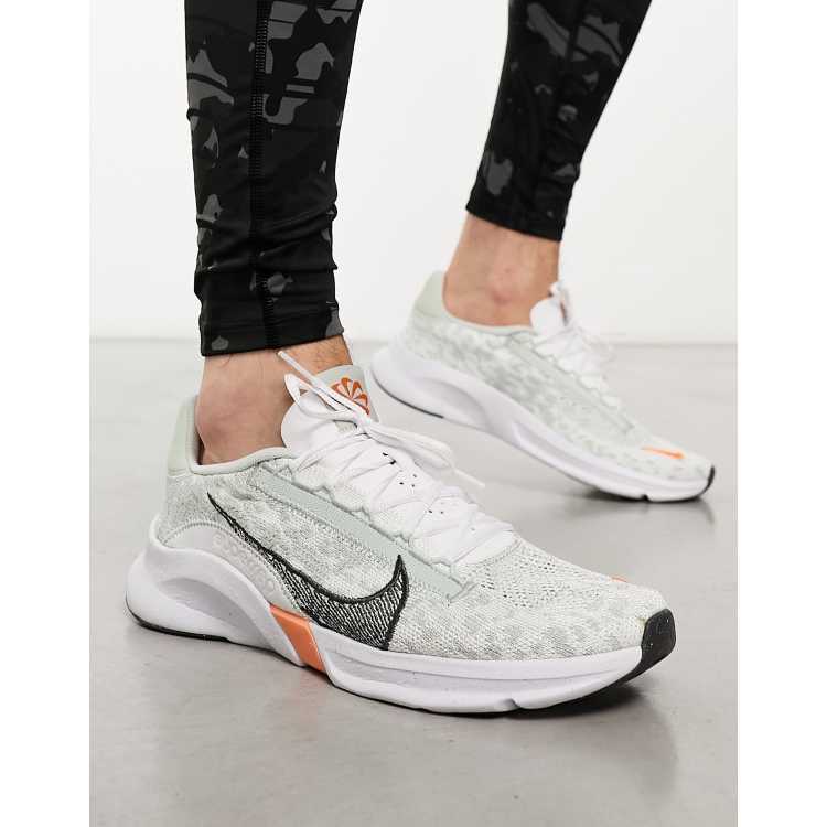 Nike Training SuperRep Go 3 Flyknit NN Sneakers in grijs ASOS