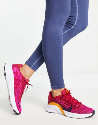 nike training rosa