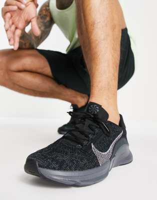 nike training superrep go sneakers in ivory