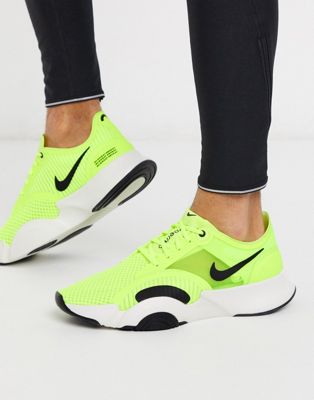 bright green nike trainers