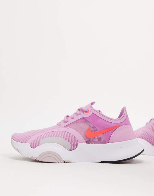 Nike Training SuperRep Go trainers in purple