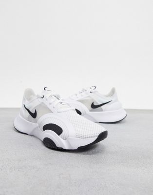 nike training superrep go trainers in off white