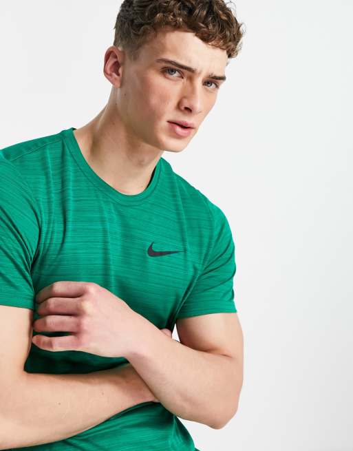 Nike green shop dri fit shirt