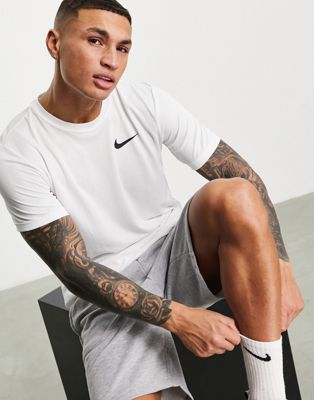 T-shirts et débardeurs Nike Training - SuperSet - T-shirt - Blanc