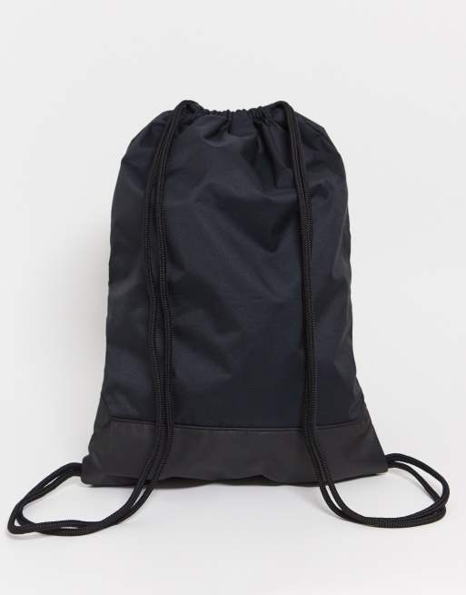 Black nike 2024 drawstring bag