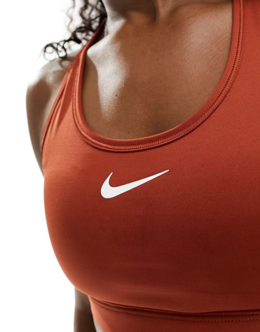 Nike Orange Sports Bras.