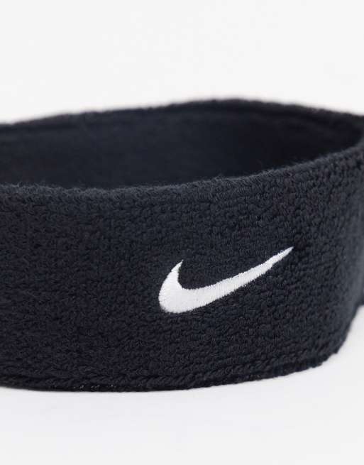 Nike Training Swoosh Headband In Black, 4 of 4