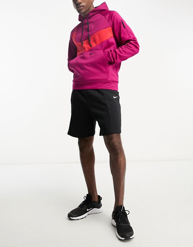 Nike Training Swoosh Logo hoodie in pink