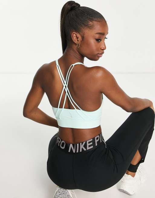 Swoosh Luxe Sports Bras Women - Mint