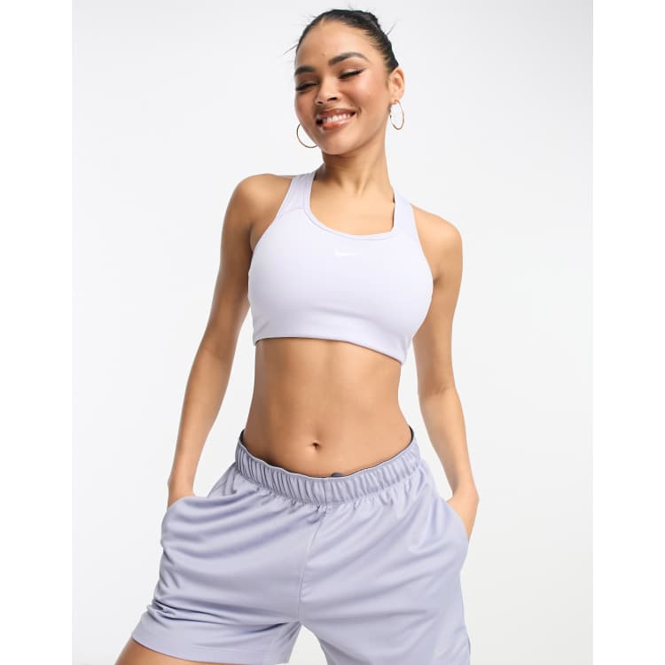 Buy Nike Dri-Fit Swoosh Sports Bras Women Lilac online