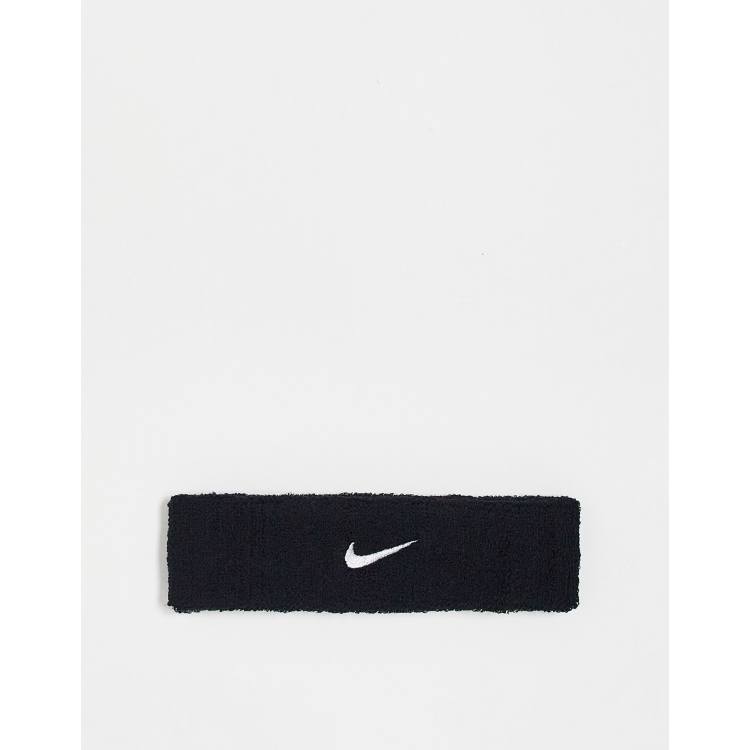 Nike Training Swoosh unisex headband in black ASOS