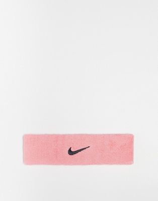Nike Training Swoosh unisex headband in pink