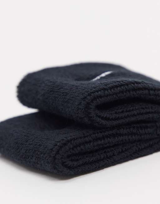 Nike Training Swoosh Wristbands In Black, 4 of 4
