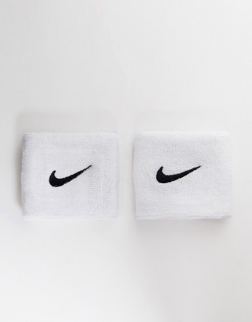 Nike Training Swoosh Wristbands In White