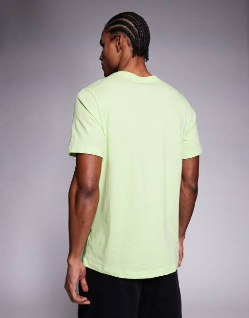 Nike Training - T-shirt à logo en tissu Dri-FIT - Citron vert, 3 de 5