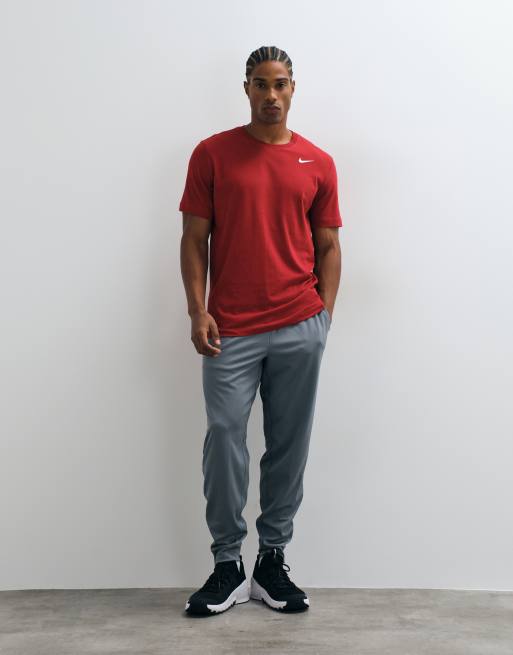 Nike Training t-shirt en coton Dri-FIT rouge, 3 de 5