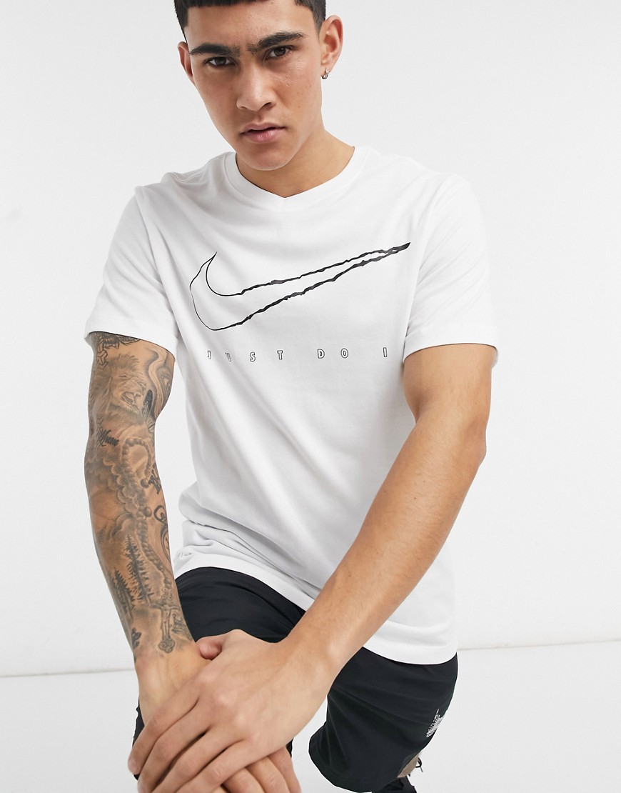 Nike Training t-shirt in white