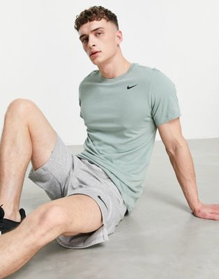 Nouveau Nike Training - T-shirt ras de cou en tissu Dri-FIT - Vert menthe