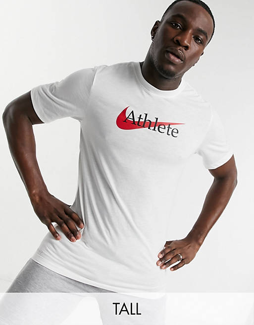  Nike Training Tall Athlete t-shirt in white 