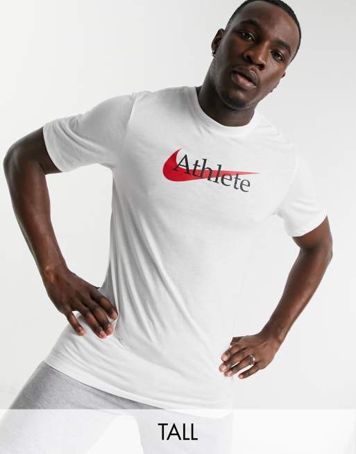 Nike swoosh hotsell athlete t shirt