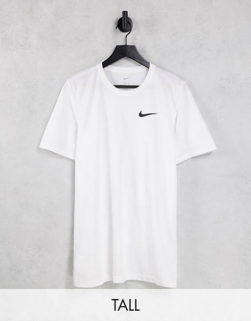 Nike Training Tall Dri-FIT Superset t-shirt in white