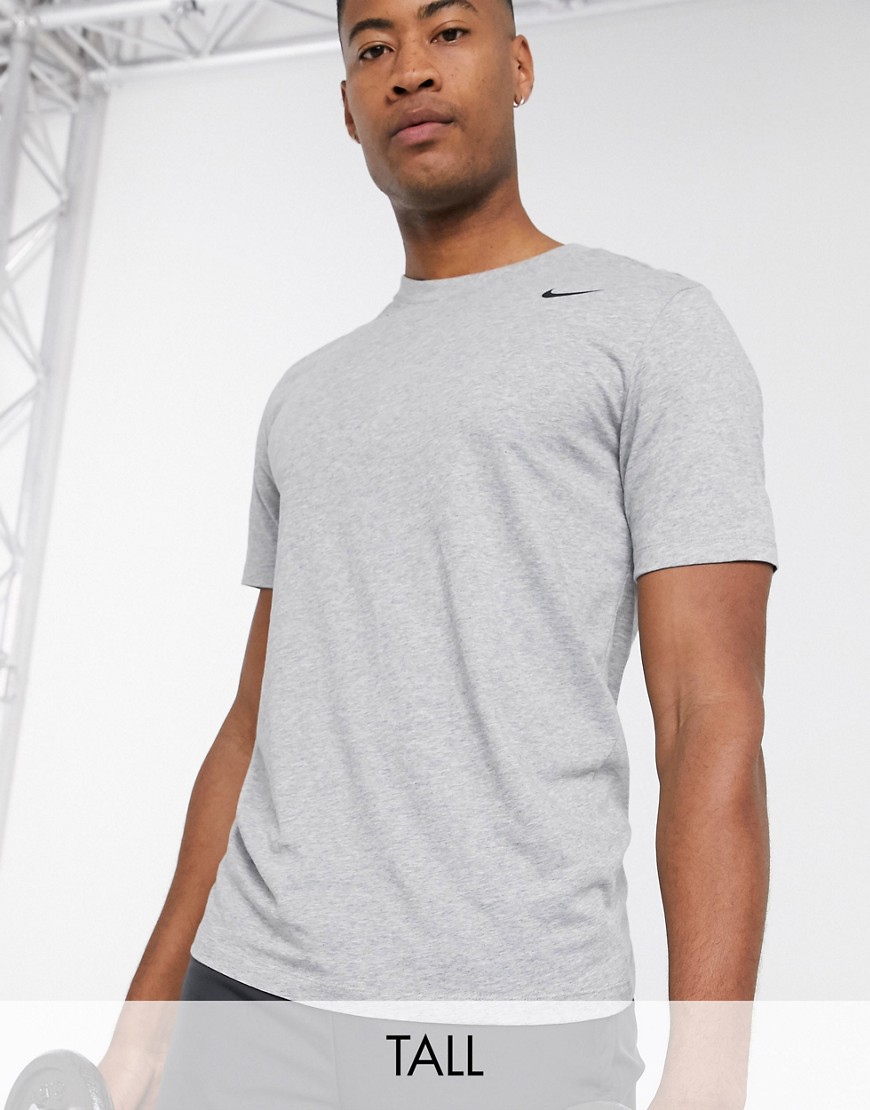 Nike Training Tall t-shirt in grey