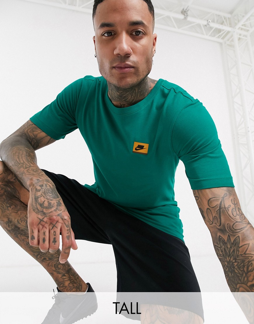 Nike Training Tall - T-shirt verde