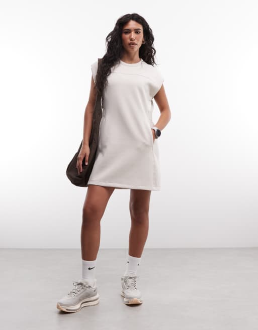 beige nike dress Nike Sportswear Essential Dress Beige