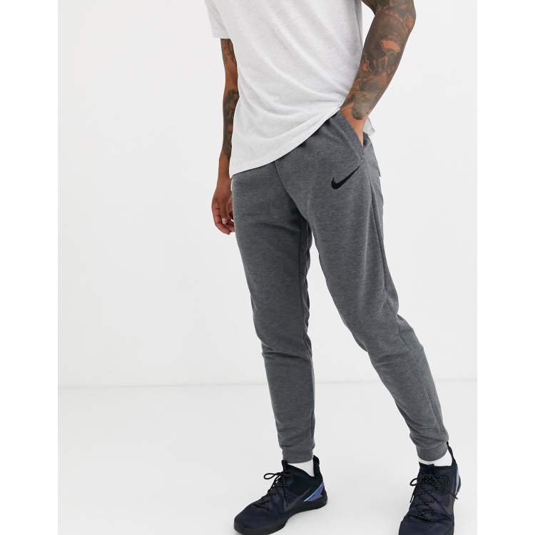 Grey nike best sale tapered joggers