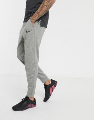 Nike Training tapered joggers in grey 