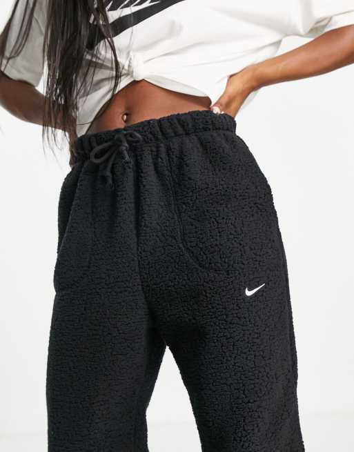 Nike Training Therma-FIT cozy fleece joggers in black